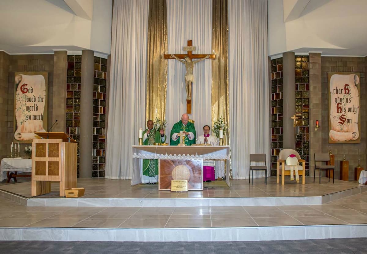 Thanksgiving Mass Refurbishment 12 Aug