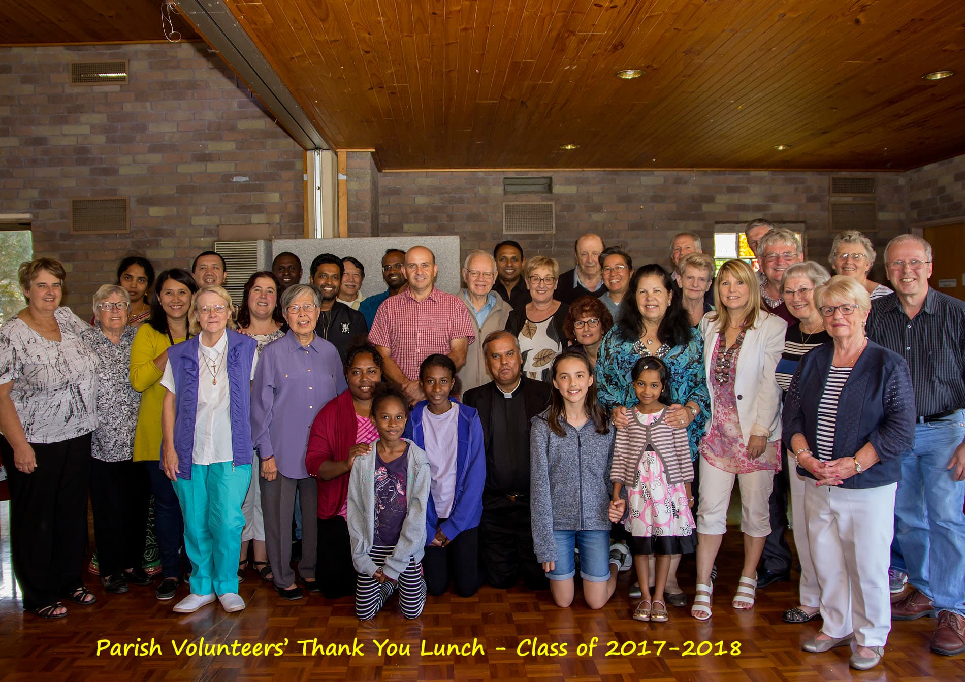 Volunteers Thank You Lunch 18 Mar
