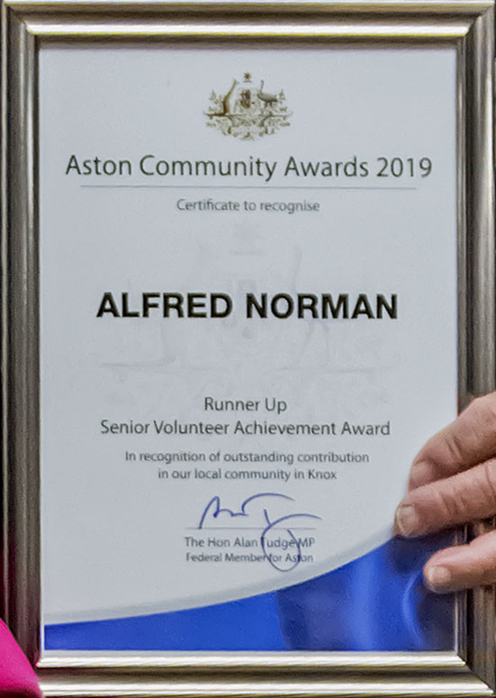 Alf Norman Aston Community Awards 6 September - Photo 4