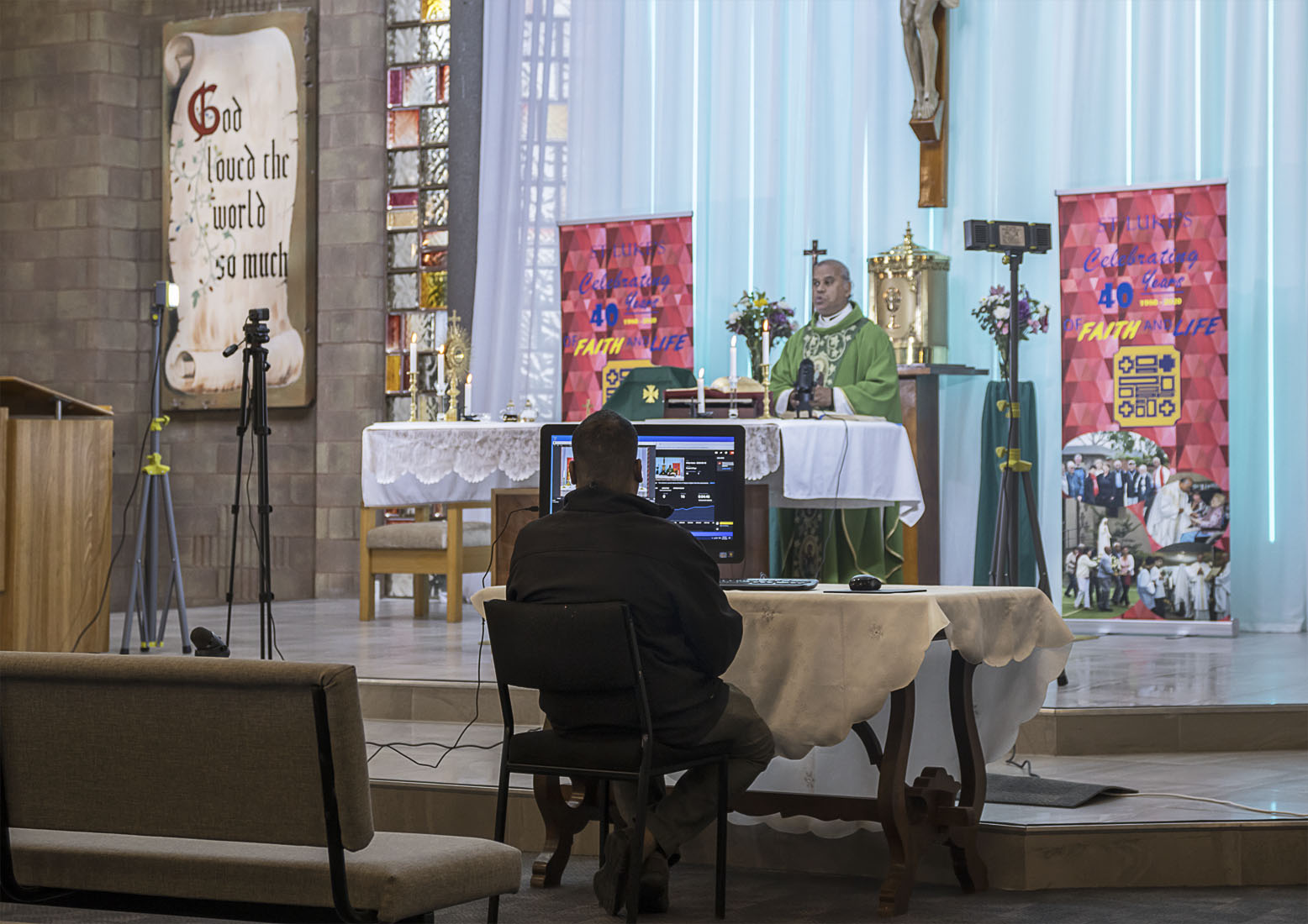 Live Mass During Pandemic 15 June