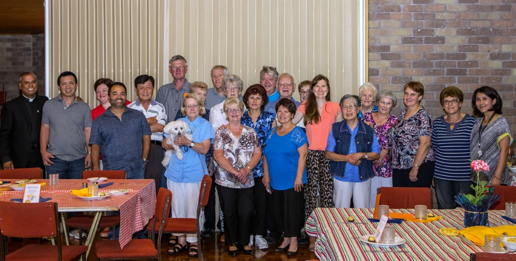 Parish Volunteers Lunch Class Of